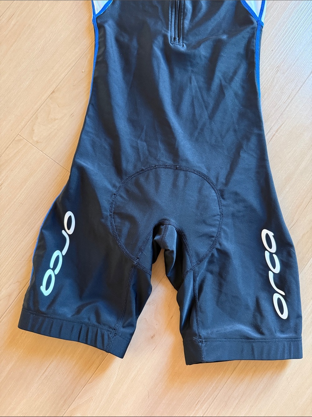 ORCA TRIATHLON ATHLETIC TRAINING RACE SUIT WOMENS SIZE XS SLEEVELESS BLACK WHITE - Picture 4 of 12